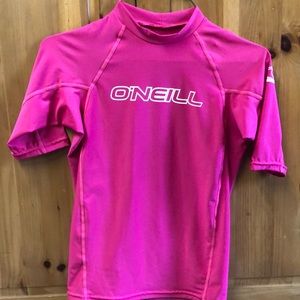 Girls O’Neill swim/ rash guard shirt